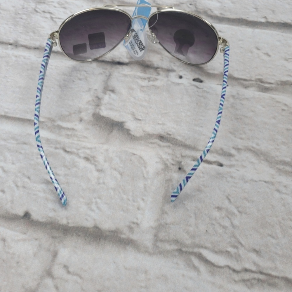💚Drivers Edge Fashion Print Aviator Sunglasses - Picture 3 of 5